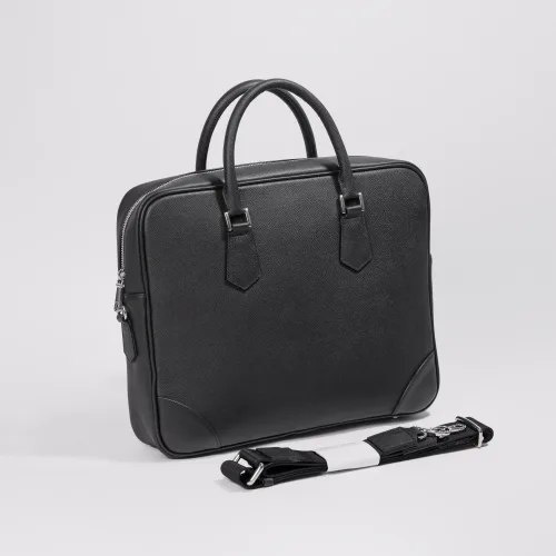 Cặp da nam cao cấp CT Shoes đựng lap top 14 inch