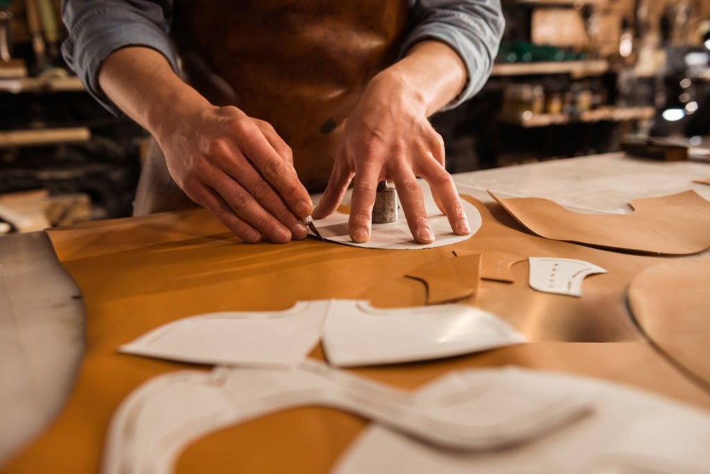 Cắt rập giầy da hand made