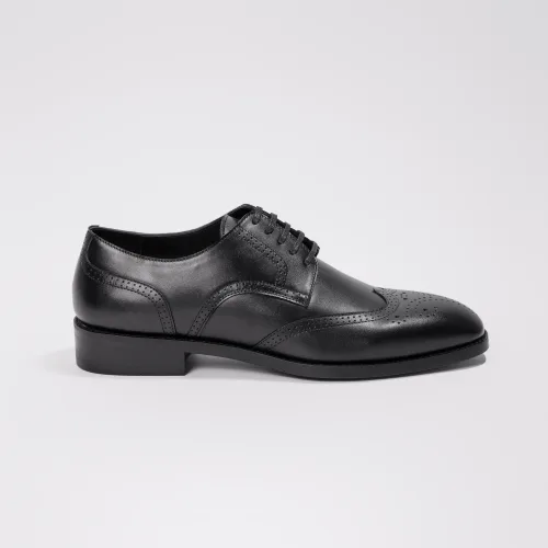 giày derby wingtip góc ngang
